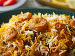 Prawns Mughlai  Biryani